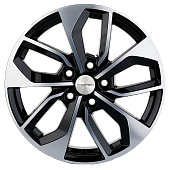 Литой диск Khomen KHW1703 7x17 5x114.3 ET 45 Dia 67.1 (серый)