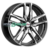 Литой диск iFree Бомбей 6.5x18 5x108 ET 33 Dia 60.1 (черный с полированной лицевой частью)