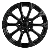 Литой диск Khomen KHW1605 6.5x16 5x114.3 ET 50 Dia 67.1 (серый с полированной лицевой частью)