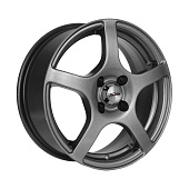 Литой диск X Trike X-118 6x15 4x114.3 ET 40 Dia 66.1 (черный глянцевый)