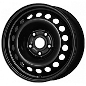 Штампованный диск Magnetto 15000 6x15 108xКонус ET 5*108 Dia 52.5 (черный глянцевый)