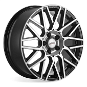 Литой диск X Trike X-137 8.5x20 5x114.3 ET 45 Dia 67.1 (черный с полированной лицевой частью)