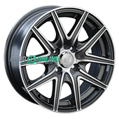 Литой диск LS Wheels LS188 6.5x15 5x112 ET 45 Dia 57.1 (серый темный глянцевый полностью полированнный)