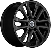 Литой диск Carwel Пур 7.5x18 6x139.7 ET 46 Dia 67.1 (черный глянцевый)