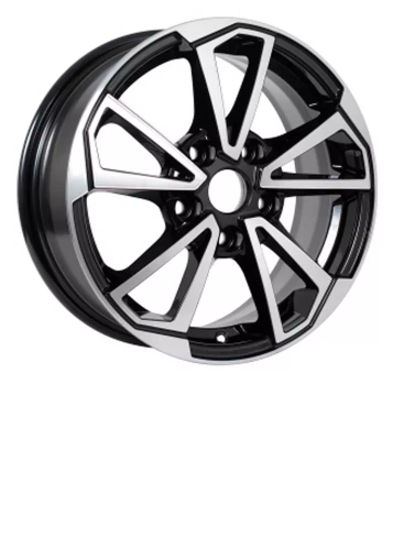 iFree Original КС1005 6x15 5x100 ET 5*100 Dia 38 (черный с полированной лицевой частью)