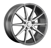 Литой диск LS Wheels LS1328 8.5x19 5x114.3 ET 40 Dia 67.1 (серый темный глянцевый полностью полированнный)