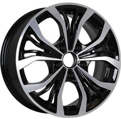 КиК Аламида (КС660) 6.5x16 112xКонус ET 5*112 Dia 40 (серебристый темный)