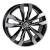 RPLC-Wheels VW97 9x20 5x112 ET 33 Dia 66.6 (черный с полированной лицевой частью)