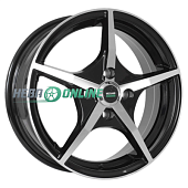 Литой диск Megami MGM-19 6x15 5x100 ET 38 Dia 57.1 (серый темный глянцевый полностью полированнный)