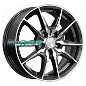 Литой диск КиК Адамар (КС886) 6.5x16 5x105 ET 38 Dia 56.6 (серебристый темный)