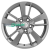 Khomen KHW1704 7x17 5x114.3 ET 38 Dia 67.1 (серый с полированной лицевой частью)