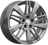 Литой диск Скад Тайто 6.5x16 5x114.3 ET 40 Dia 60.1 (чёрный глянцевый с полированной лицевой частью)