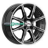 Литой диск iFree Майями лайт 5.5x14 4x98 ET 35 Dia 58.5 (серебристый тёмный)