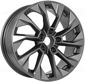 Литой диск RST R 177 7x17 5x108 ET 45 Dia 60.1 (чёрный с полированной лицевой частью)