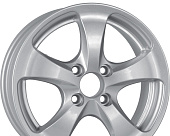 Литой диск Tech Line 403 5.5x14 4x98 ET 32 Dia 58.6 (серебристый)