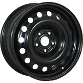 Штампованный диск Trebl 8067 6.5x16 5x114.3 ET 45 Dia 64.1 (черный глянцевый)