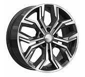 Литой диск Скад Амиата 7x17 5x100 ET 45 Dia 67.1 (серебристый)