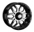 LS Wheels LS1285 7x16 6x139.7 ET 38 Dia 100.1 (чёрный глянцевый с полированной лицевой частью)