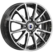 КиК Квант (КС960) 5.5x14 4x98 ET 35 Dia 58.6 (черный с полированной лицевой частью) Литой диск КиК Квант (КС960) 5.5x14 4x98 ET 35 Dia 58.6 (черный с полированной лицевой частью)