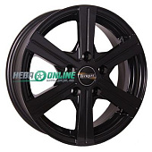 Литой диск Tech Line 544 6x15 5x100 ET 38 Dia 57.1 (черный глянцевый)