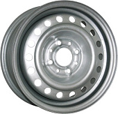 Штампованный диск Trebl 9327 6.5x16 5x115 ET 41 Dia 70.3 (серебристый)