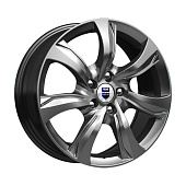 Литой диск КиК Либерти (КС654) 7x17 5x114.3 ET 35 Dia 67.1 (серебристый темный)