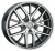 LS Wheels LS315 7x17 5x114.3 ET 40 Dia 73.1 (серый темный глянцевый полностью полированнный)