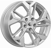 Литой диск КиК КС1062 6.5x17 5x114.3 ET 40 Dia 64.1 (серебристый)