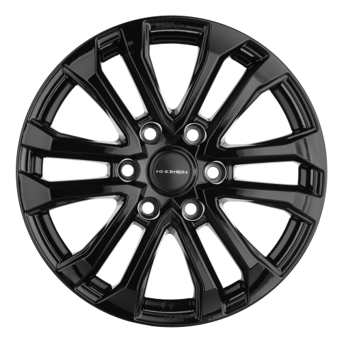 Khomen KHW1805 7x18 5x114.3 ET 35 Dia 60.1 (черный с полировкой)