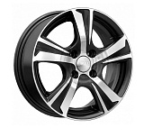 Литой диск Скад Крит 5.5x14 4x100 ET 45 Dia 67.1 (серебристый)