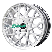 Литой диск PDW Velocity 9103 7x16 4x100 ET 40 Dia 60.1 (серебристый матовый с полировкой)