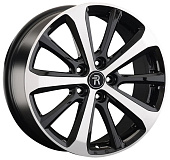 Литой диск Replay KI233 7.5x18 5x114.3 ET 49.5 Dia 67.1 (чёрный глянцевый с полированной лицевой частью)