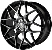 Литой диск Race Ready CSS3940 8x18 5x108 ET 45 Dia 60.1 (черный глянцевый с алмазной проточкой по ободу)