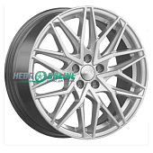 Литой диск Скад Азимут 7x17 5x108 ET 50 Dia 63.35 (черный с полированной лицевой частью)