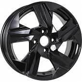 Литой диск KDW KD1520 6x15 4x100 ET 46 Dia 54.1 (черный)