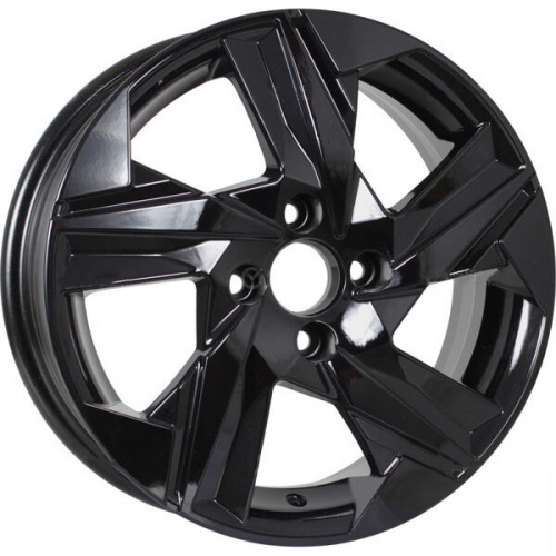 Диски KDW KD1520 6x15 4x100 ET 46 Dia 54.1 (черный)