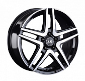 Литой диск LS Wheels LS420 6x15 4x100 ET 45 Dia 60.1 (серый темный глянцевый полностью полированнный)