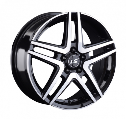 LS Wheels LS420 6x15 4x100 ET 45 Dia 60.1 (серый темный глянцевый полностью полированнный)