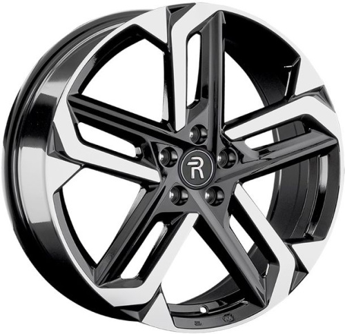 Replay GA5 7.5x19 5x120 ET 41 Dia 59.6 (чёрный глянцевый с полированной лицевой частью)