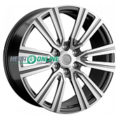 Литой диск LS Forged FG15 8.5x21 6x139.7 ET 50 Dia 95.1 (чёрный глянцевый с полированной лицевой частью)