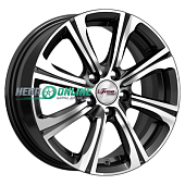 Литой диск iFree Апероль 6x15 5x100 ET 38 Dia 57.1 (серебристый темный)