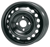 Штампованный диск Trebl UAZ PATRIOT 6.5x16 5x139.7 ET 40 Dia 108.6 (черный глянцевый)