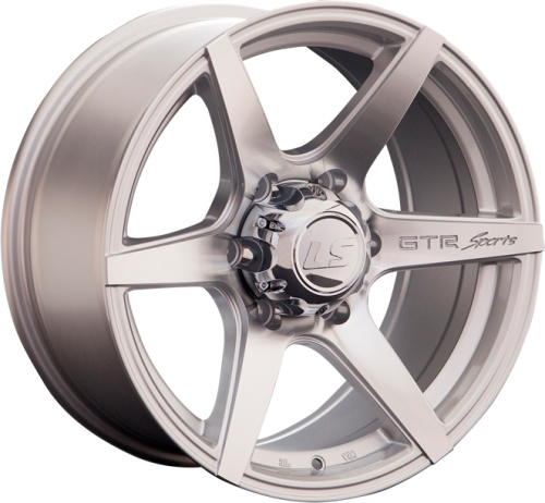 LS Wheels LS800 9x18 6x139.7 ET 25 Dia 106.1 (серебристый матовый темный)