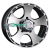 LS Wheels LS795 7x16 5x139.7 ET 5 Dia 108.5 (чёрный глянцевый с полированной лицевой частью)