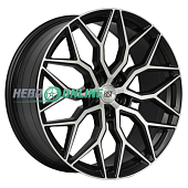 Литой диск RST R2104 9.5x21 5x130 ET 46 Dia 71.6 (черный матовый)