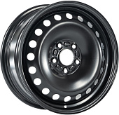 Штампованный диск Trebl 9272 6.5x16 5x105 ET 38 Dia 56.6 (черный глянцевый)