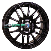 Литой диск Venti 1406 5.5x14 4x100 ET 43 Dia 60.1 (чёрный с полированной лицевой частью)